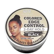 It also doesn't feel tacky to the touch, doesn't flake off midday, and won't make your. On Natural Edge Control Colored Hair Gel 2 Day Hold 1oz Wigtypes Com