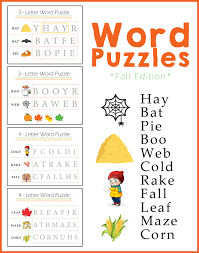 Puzzles worksheets and printables for kids. Word Puzzle For Kindergarten For Sale Off 62