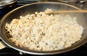 Break open the largest piece you can find and see if it is uniformly colored inside. Ground Turkey Cooked Booked