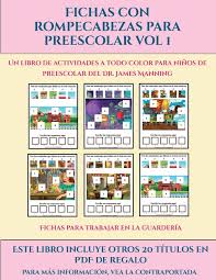 Datos sobre actividades para niños de 1 a 2 años en guarderia. Fichas Para Trabajar En La Guarderia Fichas Con Rompecabezas Para Preescolar Vol 1 Este Libro Contiene 30 Fichas Con Actividades A Todo Color Para Ninos De 4 A 5 Anos Amazon De