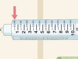 How To Read Syringes 8 Steps With Pictures Wikihow