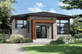 With an open floor plan and an excellent use to space, this 1,257 square foot modern farmhouse plan showcases a marvelous home design for a couple, small family, or a downsizer. Two Bedroom Modern House Plan 80792pm Architectural Designs House Plans