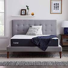 Hugs curves to prevent pressure points. Buy Lucid 10 Inch 2020 Gel Memory Foam Mattress Medium Plush Feel Certipur Us Certified Hypoallergenic Bamboo Charcoal Queen Online In Germany B0861hfyw1