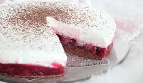 Kuchen etwas abkühlen lassen, aus der form stürzen und erkalten lassen. Kirsch Quark Torte Kathi Kostlich Rezepte Rund Um Backen Fruhstuck Und Kochen