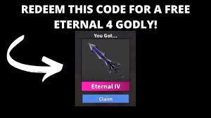 Roblox murder mystery 2 all codes january 2021. Redeem This Code For A Free Eternal 4 Godly In Roblox Mm2 New Released Godly Youtube