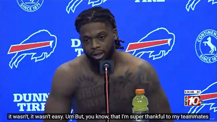 Damar Hamlin speaks about earning first career interception after cardiac  arrest - WHEC.com