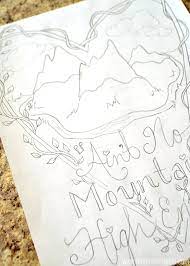 I began with an inexpensive drawing pad. Create Your Own Coloring Pages Step By Step Guide Hello Little Home