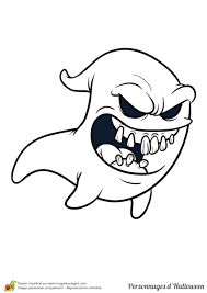 coloriage legende halloween mechant fantome haloween elfes fantastiques