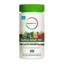 Rainbow Light Adult 50 Multivitamin Plus Superfoods Probiotics 180 Tablets Package May Vary Shefinds