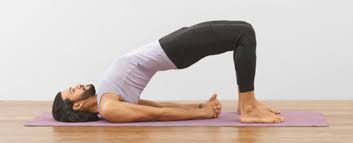 yoga poses for beginners bridge pose
