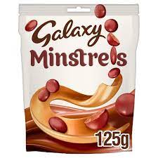 I always buy the big family bags, because the. Galaxy Minstrels Chocolate Pouch Bag Ocado