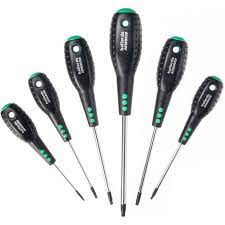 These bits have a similar profile to torx but are not recommended for use with standard torx screws. Halfords Advanced 6 Piece Star Screwdriver Set Halfords Uk
