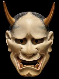 般若 見本品 能面 寺井一佑 能面 鬼 マスク 般若