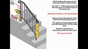 What happens into setting up a stairway will typically reflect the overall theme that this home or office will most likely have. Iron X Handrail Installation Animation Youtube