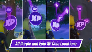 All xp coins locations in fortnite season 4 chapter 2 (week 1) thanks to , for helping find some locations playbirdhh. Week 1 All Purple Epic Xp Coin Locations In Fortnite Chapter 2 Season 2 Youtube
