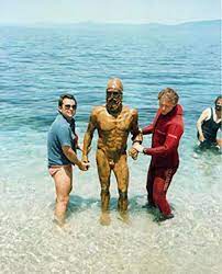 In 1972 Stefano Mariottini was snorkelling off the coast of Monasterace  near Riace and noticed a human hand sticking out of the sand. Thinking it  was a corpse, he called the police.