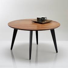La table basse teinté noyer clara. Vintage Lage Ronde Tafel Watford Meja Kayu Meja Kayu