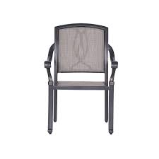 Get free shipping on select items. Ipatio Outdoor Rust Free Aluminum Patio Sling Patio Chairs Set Of 2 The Home Depot Canada