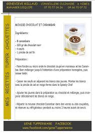 Mousse Chocolat Et Carambar Recette Tupperware Recette Tuperware Tupperware