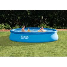 Intex 13 X 33 Easy Set Above Ground Pool With Filter Pump Walmart Com Easy Set Pools Portable Swimming Pools Swimming Pool Kits