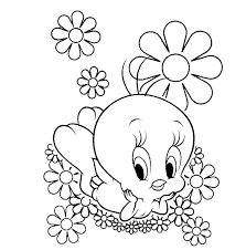 Search through 52518 colorings, dot to dots, tutorials and silhouettes. Interesting Tweety Bird Coloring Pages To Attract Children Bestappsforkids Com