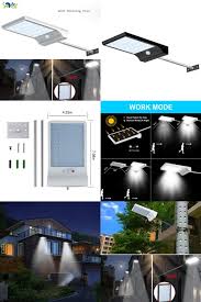 Visit To Buy 36 Led Street Solar Gutter Lights Wall Sconces With Mounting Pole 36led Outdoor Motion Sensor Detec Porch Lamp Wall Sconce Lighting Wall Sconces