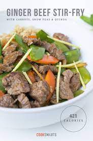 Top 10 Healthy Recipes Under 450 Calories Cook Smarts Ginger Beef Recipes Cook Smarts