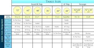 Table Overlay Size Chart Mhdesign Club Options