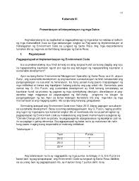 When information is borrowed from others, we must give them credit. Gas Sample Ng Research Paper Sa Filipino Parameters Measured