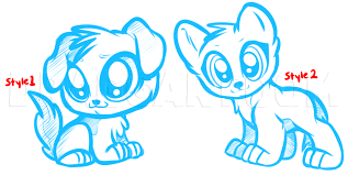 It drives enemies away with barks and bites. How To Draw Anime Dogs Step By Step Drawing Guide By Dawn Dragoart Com