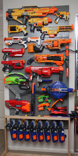 If you decide to use the pegboard tiles, they're fairly easy to install. Pin On Nerf Diy