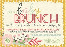 Baby Brunch Invitations Baby Shower Brunch Baby Shower Fun Work Baby Showers