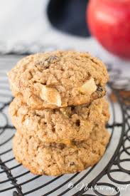 Drop by rounded teaspoons onto ungreased cookie sheet. Gluten Free Apple Cinnamon Oatmeal Cookies Low Sugar Nurturemygut