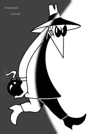 Black And White Spy Cartoon I Spy A Spy Spy Music Drawings Graffiti Alphabet