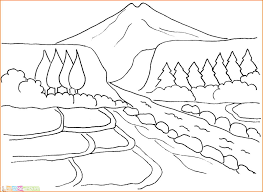 Gambar diatas merupakan salah satu contoh pemandangan 2d yang indah. Gambar Pemandangan Alam Yang Indah Dan Mudah Digambar Harian Nusantara