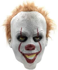 Getting into character has caused many problems for the actors who have portrayed him. Amazon Com Stephen King S It Pennywise Mask Latex Halloween Scary Mask Cosplay Clown Party Mask Prop Toys Games