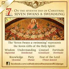On The Seventh Day Of Christmas Catholic Prayers Catholic Christmas Catholic Theology