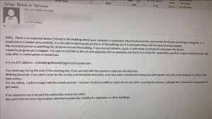 Colonial paid $4.4 million in bitcoin after its systems fell victim to a ransomware attack last month. Bomb Threats Emailed Across Us Demand Bitcoin Ransom Courthouse News Service