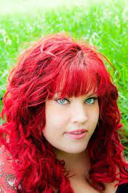 Buy redken fusion cream natural balance women's hair color, no. Bright Red Hair Done With Ice Cream Red Permanent Hair Dye Manic Panic Red In Between Colours To Help Keep Colour Bright Bright Hair Bright Red Hair Hairdo