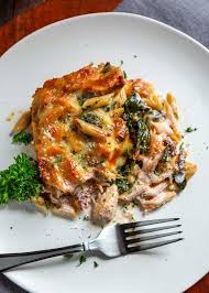 Tuscan Chicken Pasta Bake Kevin Is Cooking