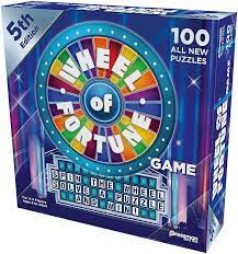 The winner of these word puzzles will come out on top with the ultimate jackpot! Amazon Com Wheel Of Fortune Game 5th Edition Spin The Wheel Solve A Puzzle And Win By Pressman Toys Games