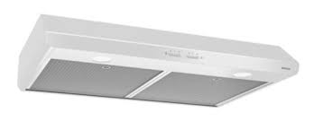 Under cabinet range hood with ducted / ductless convertible duct, slim kitchen stove vent with, 3 speed exhaust fan, reusable filter and led lights in stainless steel. Qs130bln Broan Allure I 30 220 Cfm Range Hood Black Build Ca