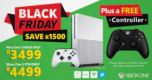 It also announced that the xbox series s will have a r6,999 price tag in south africa. Xbox One Black Friday 2017 Deals For South Africa