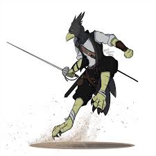It is not only by wit, guile and deft hands that the swashbuckler makes their way through the world. Tengu Swashbuckler By Milodesty Fur Affinity Dot Net