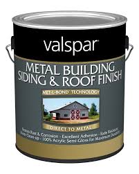 Small spots of rust are likely manageable, but large corroded areas might not be salvageable. Metal Building Siding And Roof Finish Valspar Paint