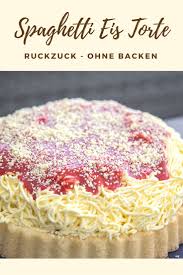 Easy cake without oven, you make it in 15 minutes, melts in your mouth! Spaghetti Eis Kuchen Noch Leckerer Als Das Spaghetti Eis Aus Der Eisdiele Ideal Fur Kindergeburtstage Ohne Backen In 15 Minuten Eiskuchen Spaghetti Eis Kuchen