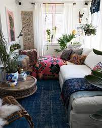 19 Boho Rooms Where Vibrant Prints And Patterns Rule Boho Living Room Decor Bohemian Living Room Decor Bohemian Living Rooms
