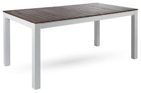 Solid sheesham bench with metal legs $209.99. Mika Outdoor Grey Finished Acacia Wood Dining Table With Rustic Metal Legs Dining Tables Tables Biquinismaranata Com Br