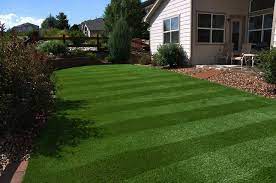 Plushgrass Artificial Lawn Brushed To Look Like A Newly Mowed Natural Grass Artificial Grass Installation Artificial Grass For Dogs Installing Artificial Turf