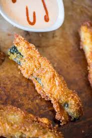 What restaurant serves fried zucchini. Zucchini Fries Dinner Then Dessert